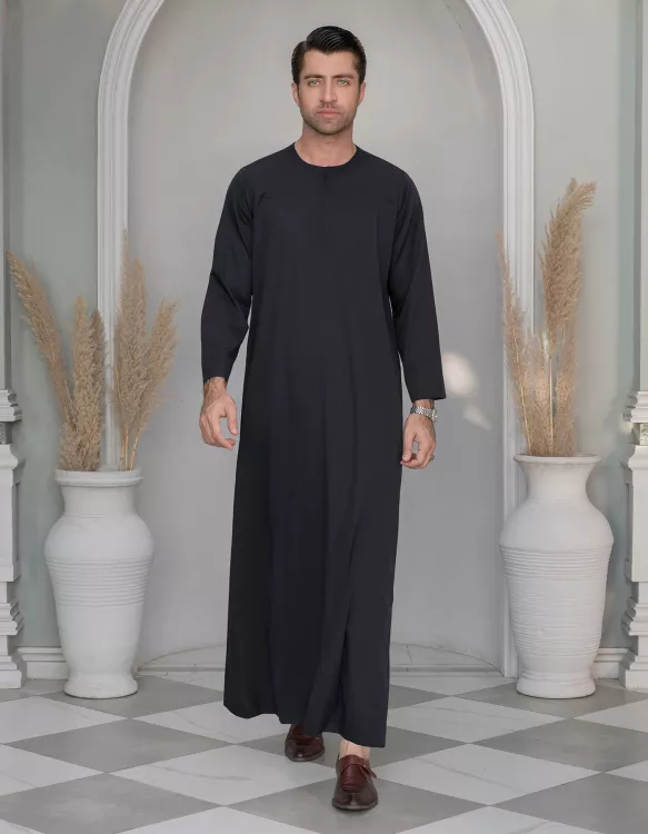 Plain Black Jubba