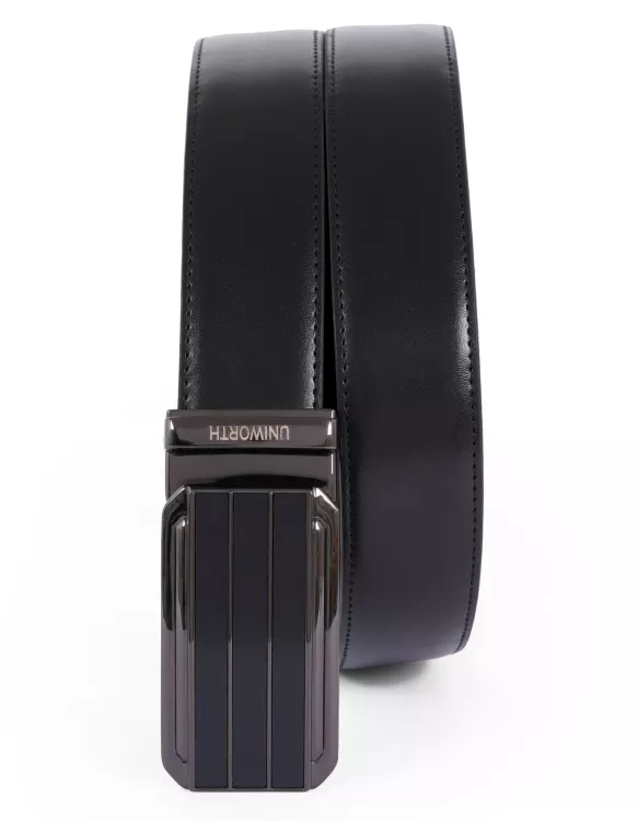 Black/Chocolate Formal Belt