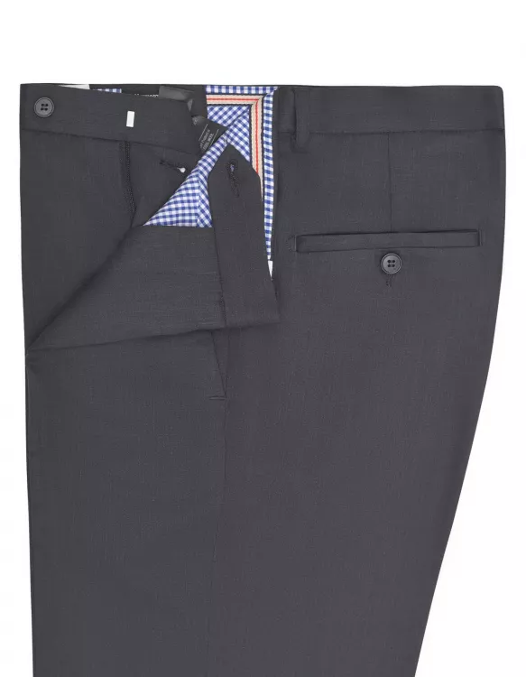 Grey Stripe Formal Trouser For Men