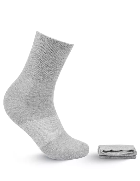 Grey Plain Saver Sock