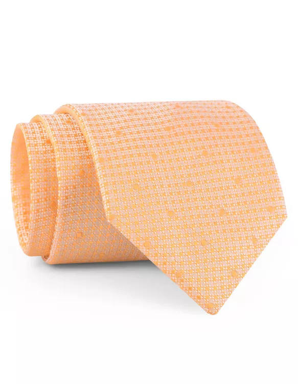 Plain  L Orange Tie