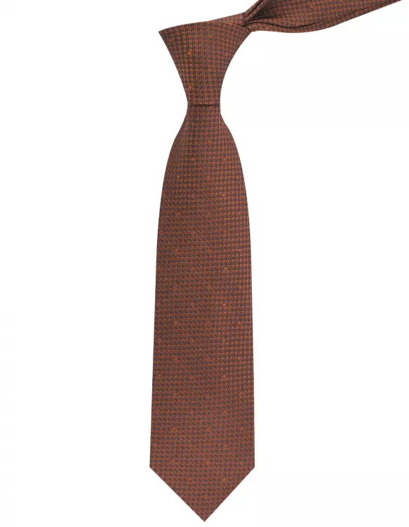 Rust Plain Tie