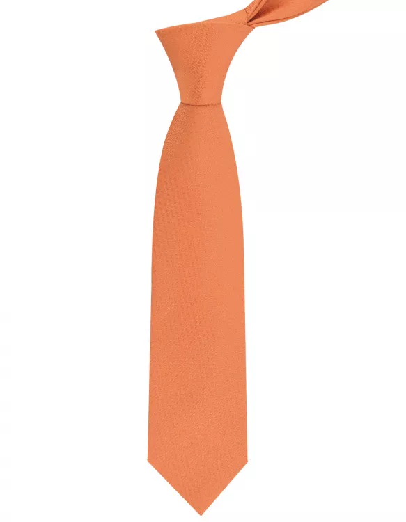 Plain Orange Tie