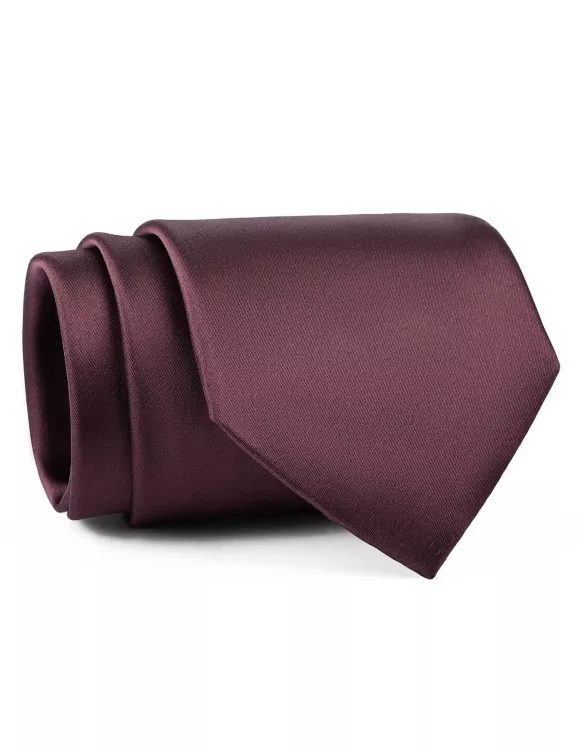 Chocolate Plain Tie