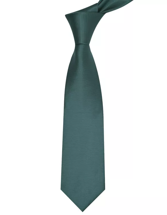 Green Plain Tie