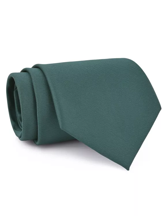 Green Plain Tie