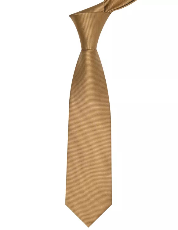 Golden Plain Tie