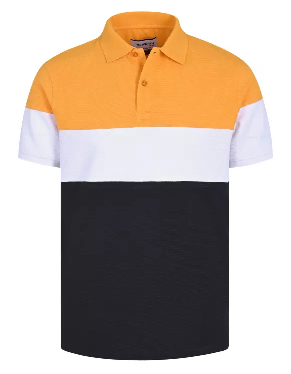 Apricot Plain Cotton Polo Shirt