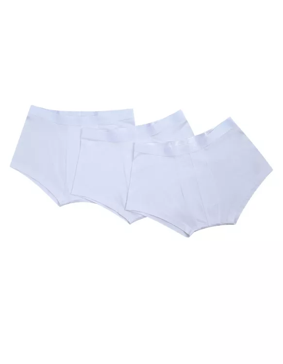White Pack Of 3 Knit Boxers