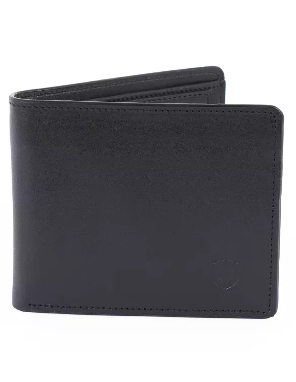 Black 100% Leather Wallet
