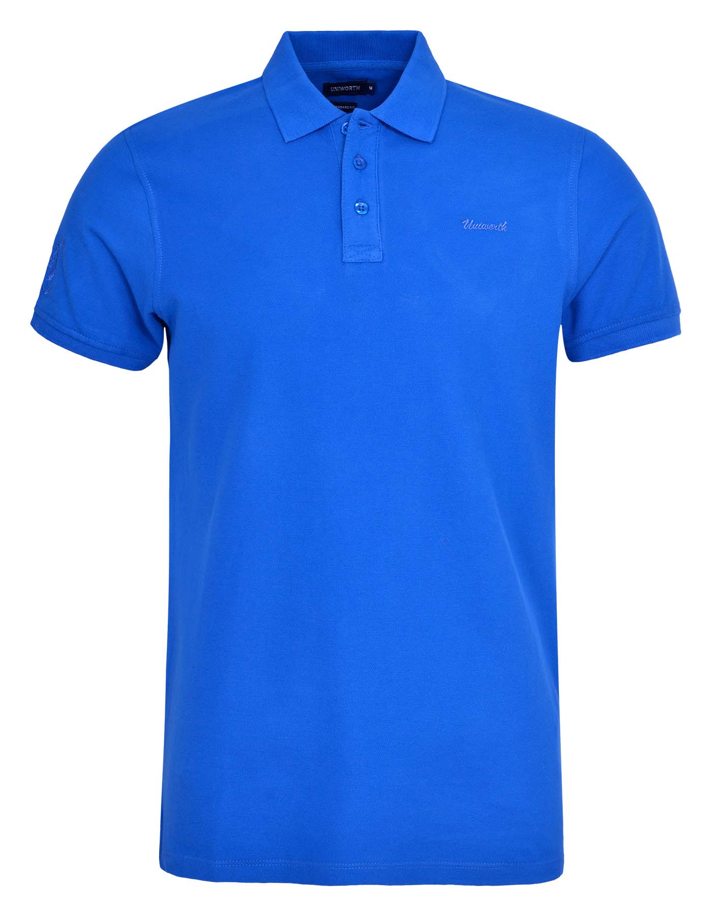 Plain Royal Blue Half Sleeves T-shirt