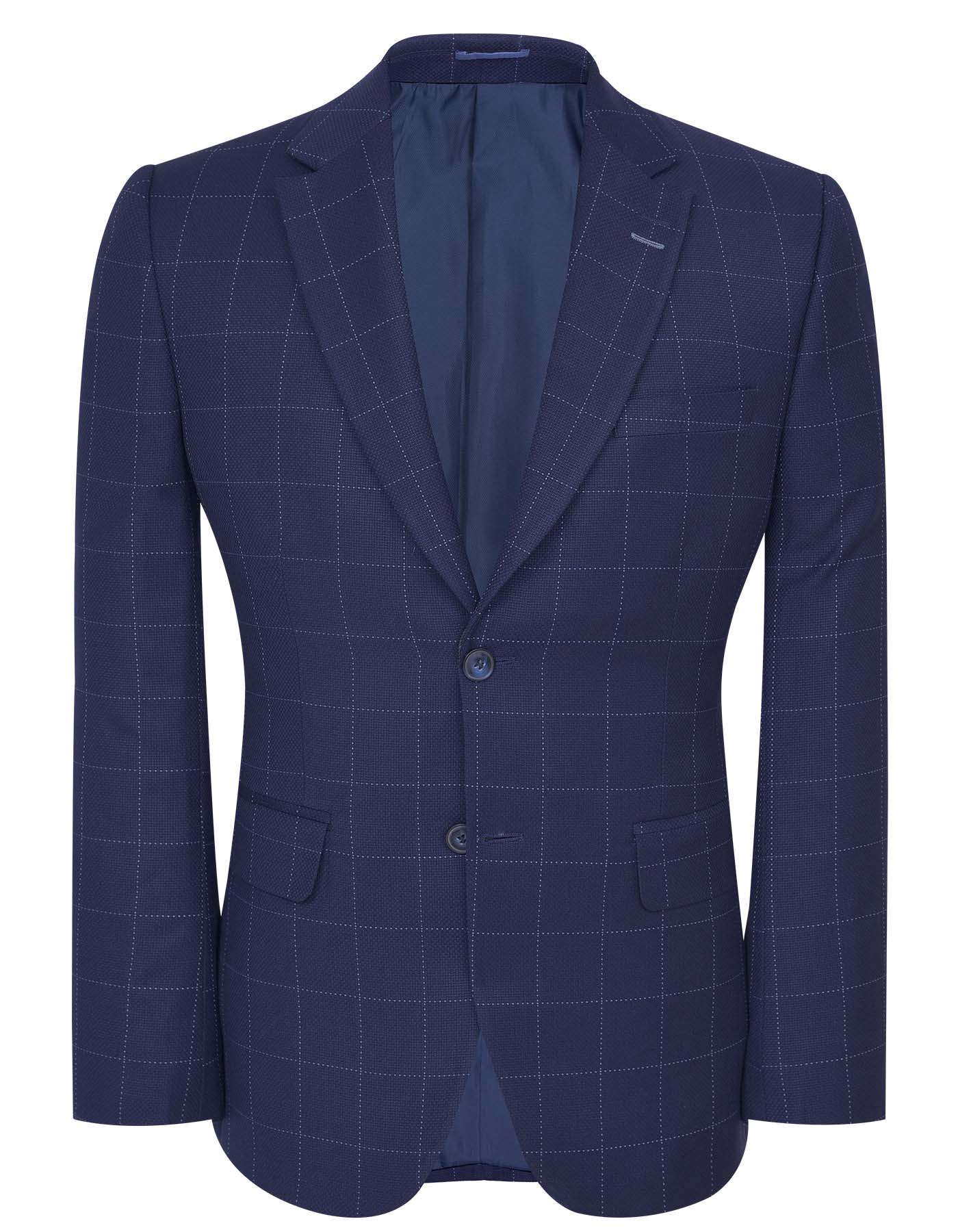 Blue Smart Fit Coat For Men