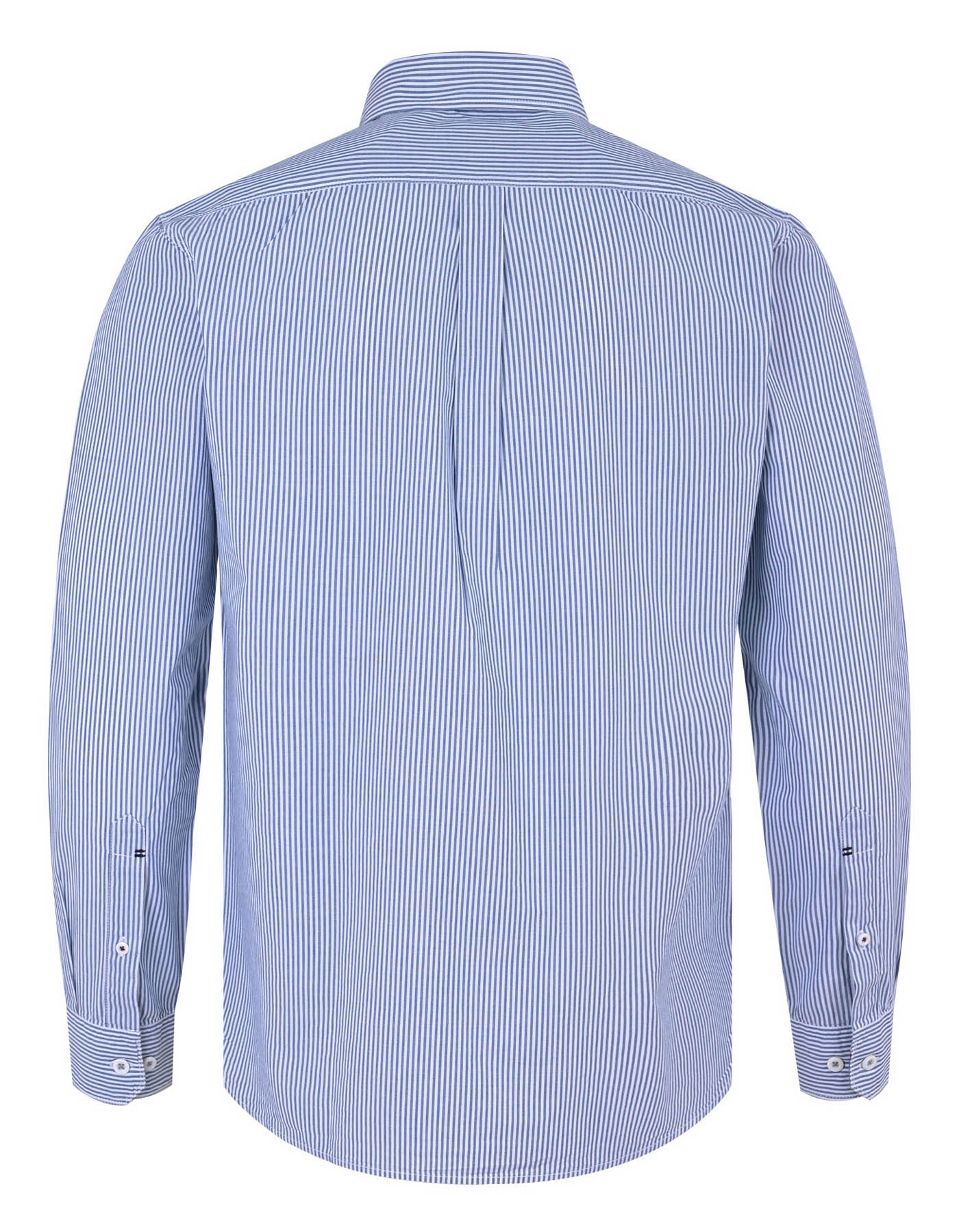 Blue White Stripe Casual Shirt For Men