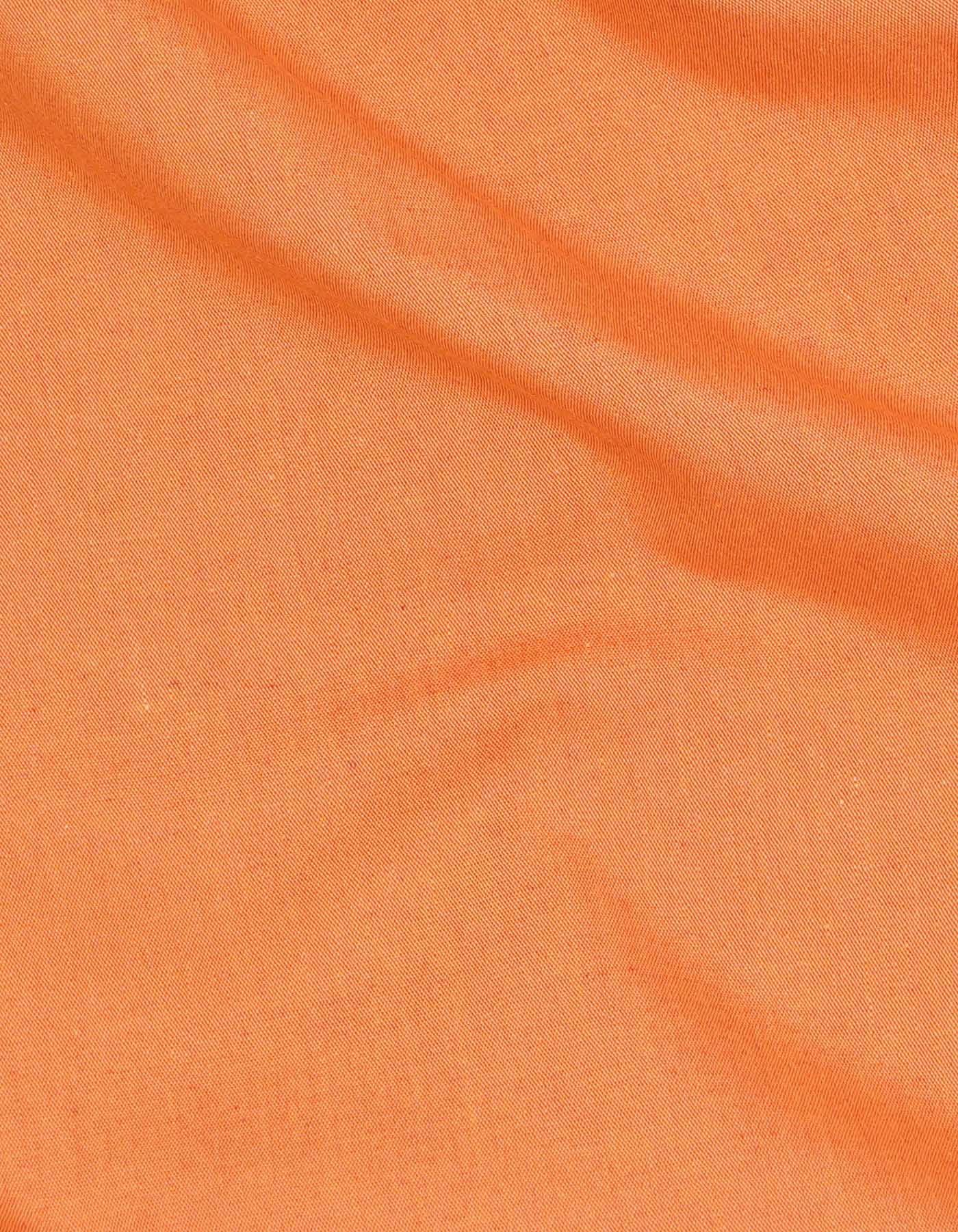 Orange Formal Shirt For Men
