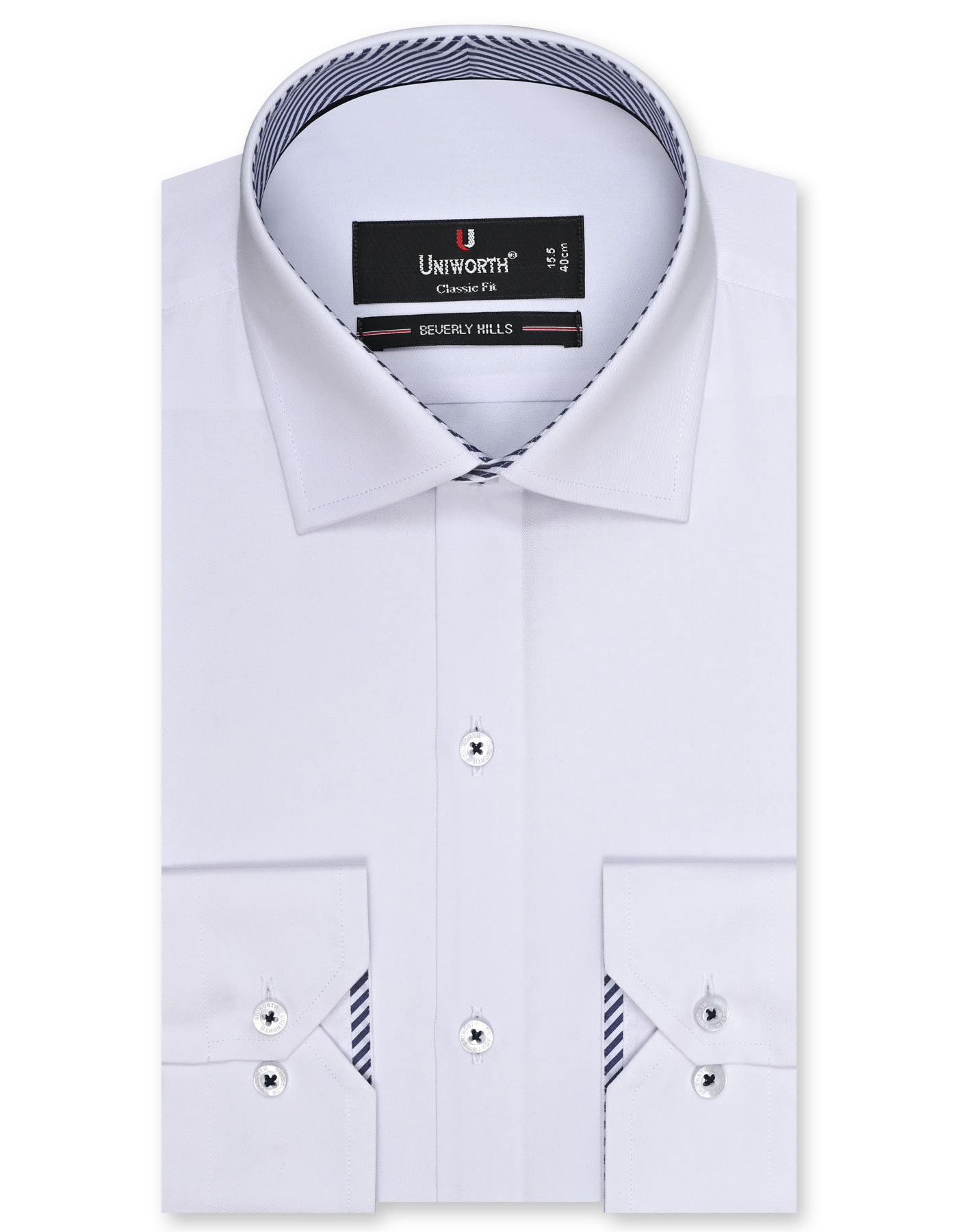 Formal Shirt White 14? FS1405-2RF Uniworth