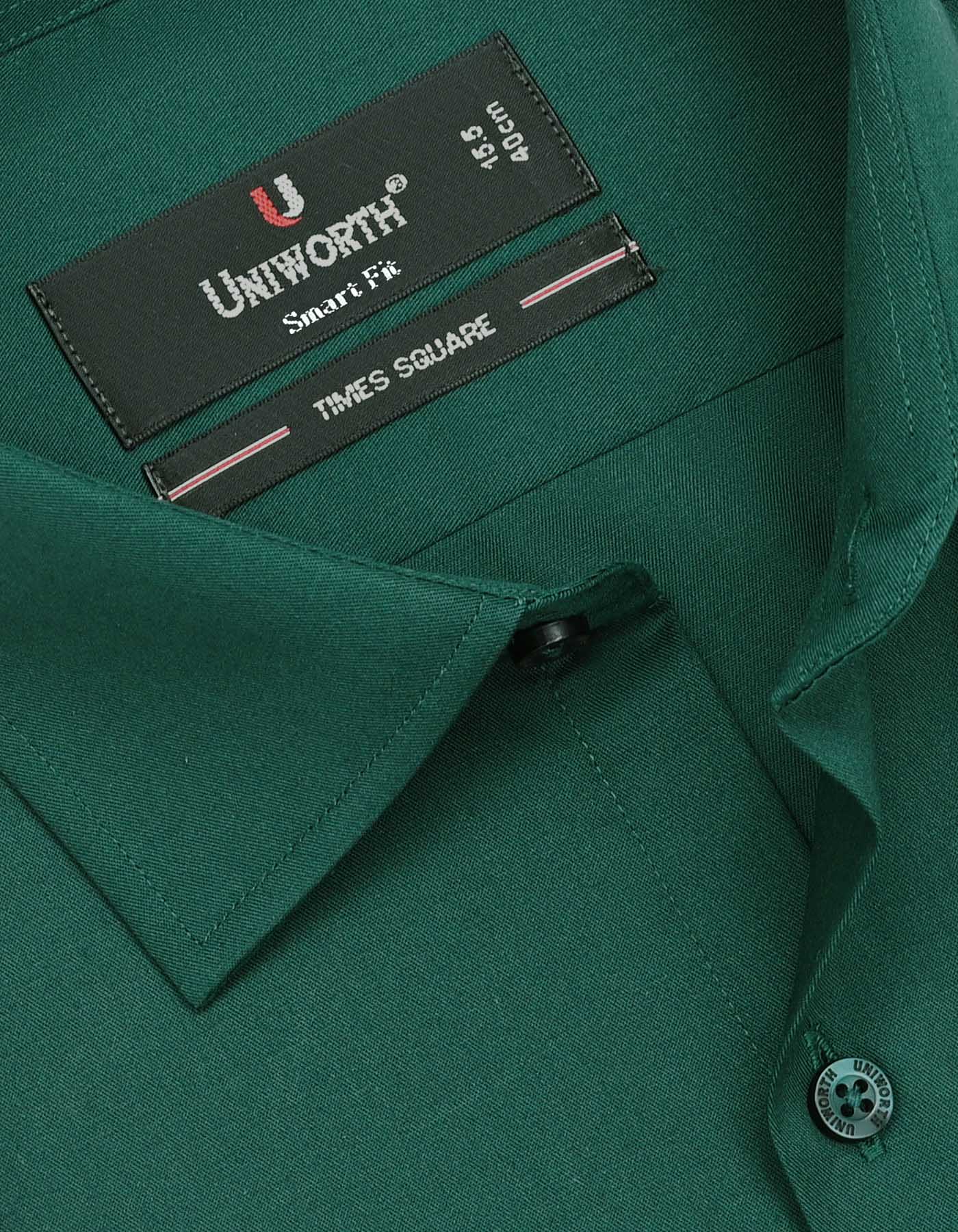 Green Formal Shirt For Men | Uniworth