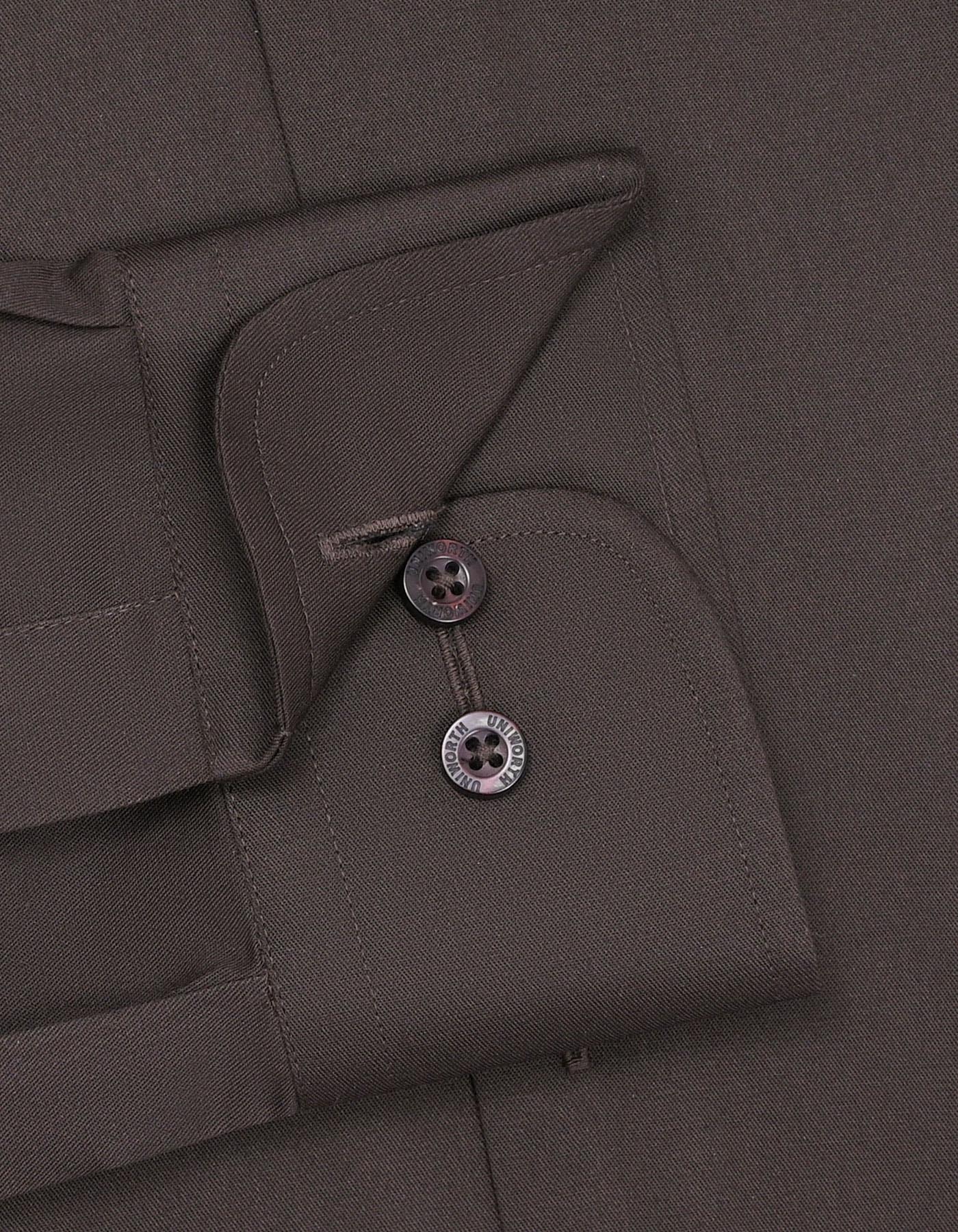 Formal Shirt D Brown 14? FS1518RF Uniworth