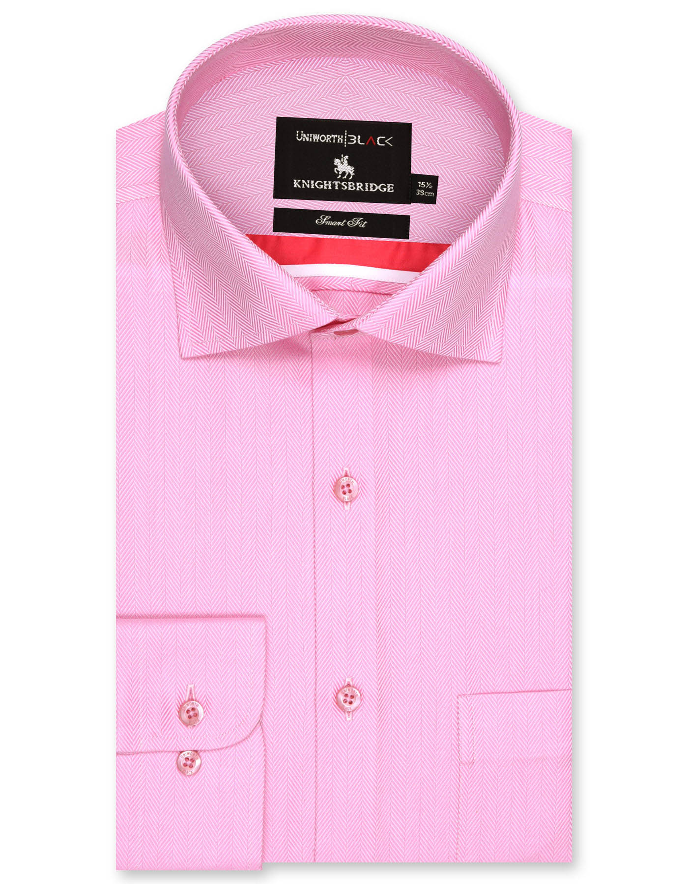 Pink Formal Shirt For Men