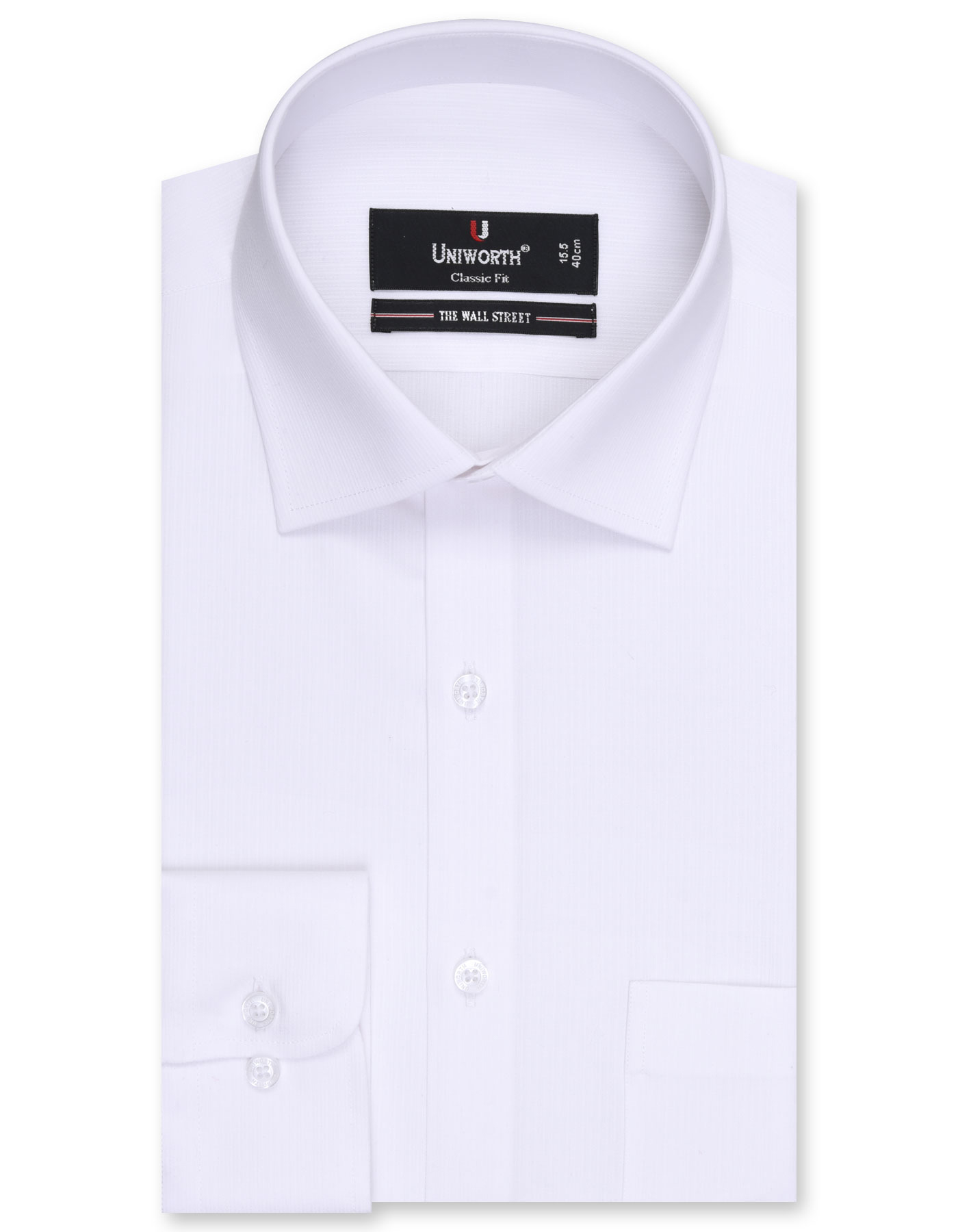 Formal Shirt White 15 FS20264RF Formal Shirt Uniworth SWS45