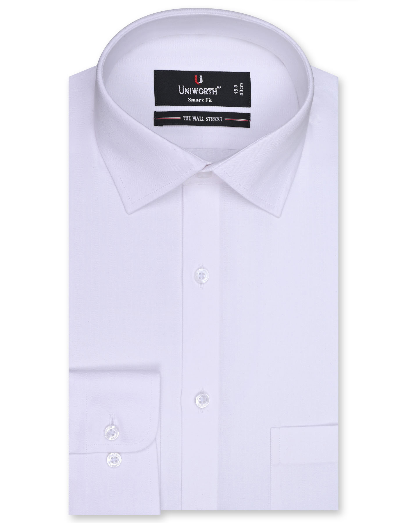 Formal Shirt White 14? FS20331SF Uniworth