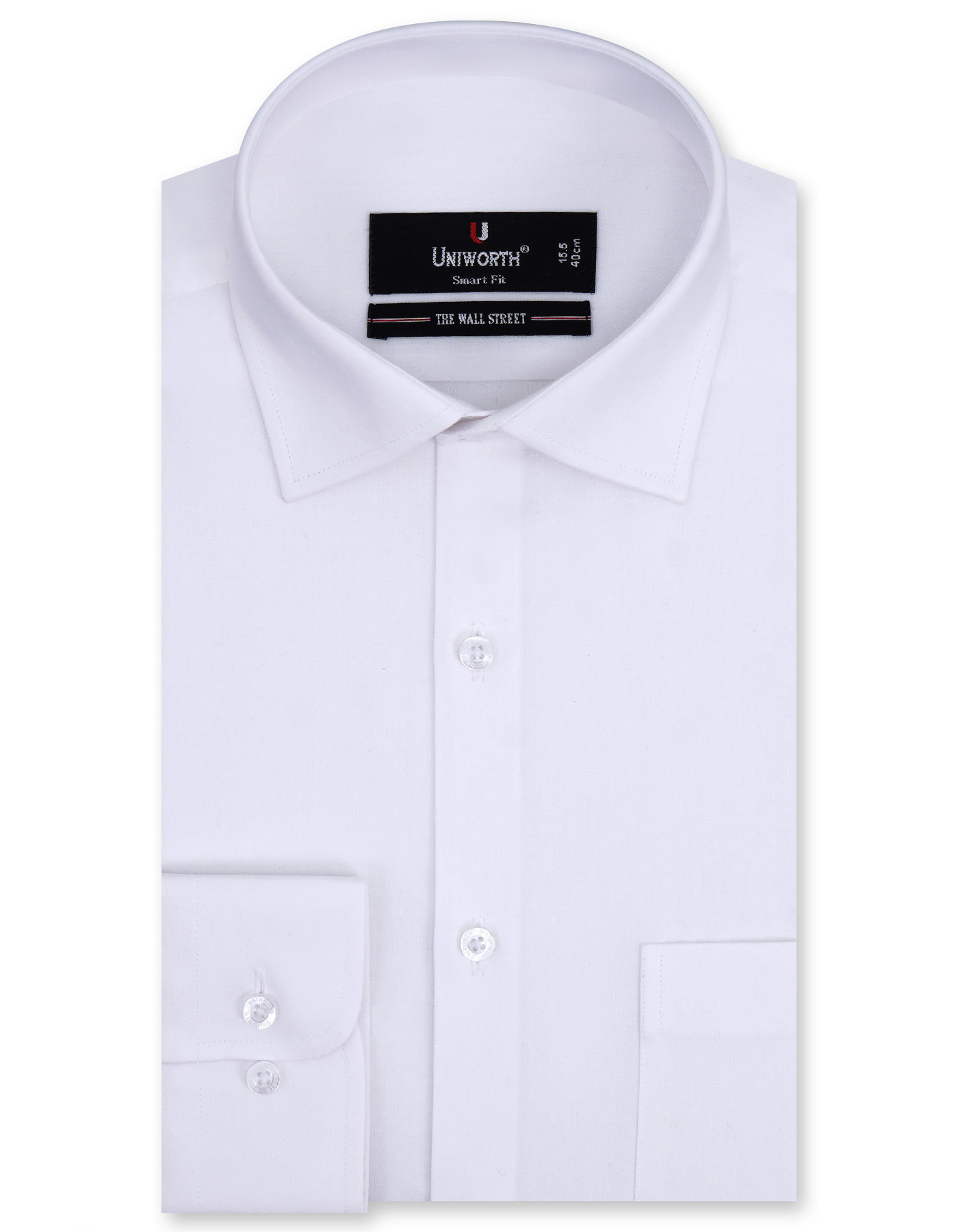Formal Shirt White 14? FS20336SF Uniworth