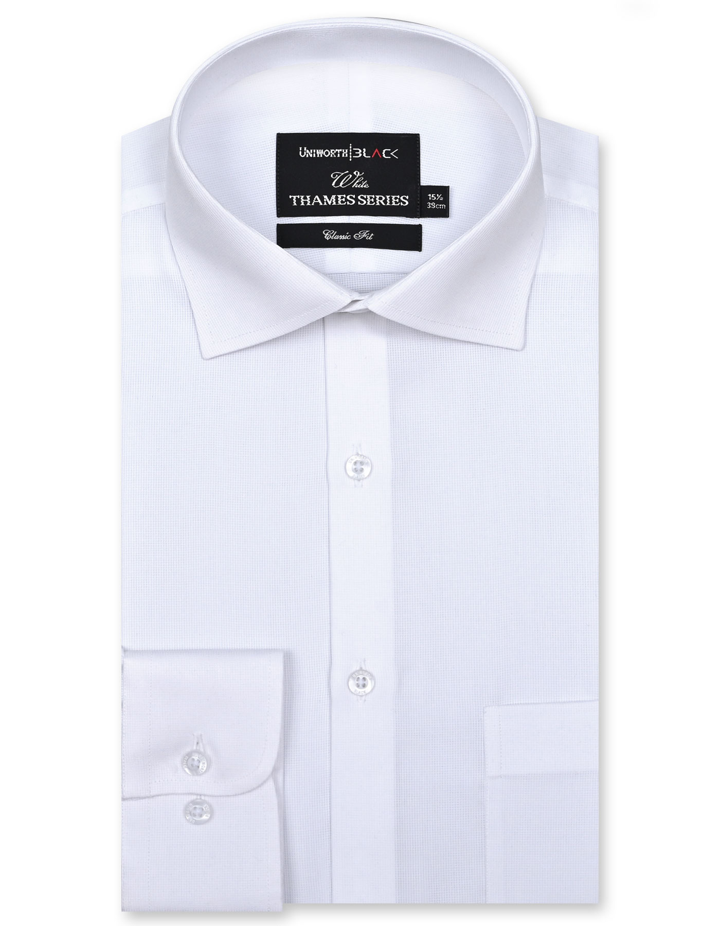 Formal Shirt White 14? FS20338RF Uni Black
