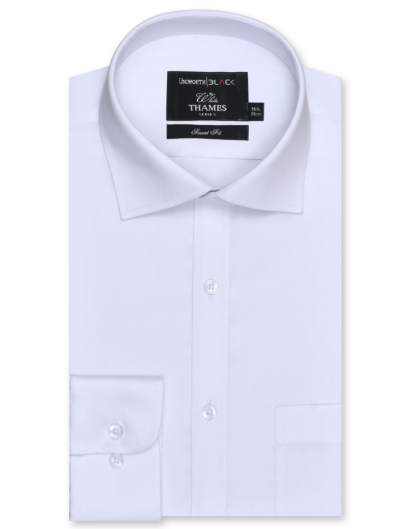 White Formal Shirt For men