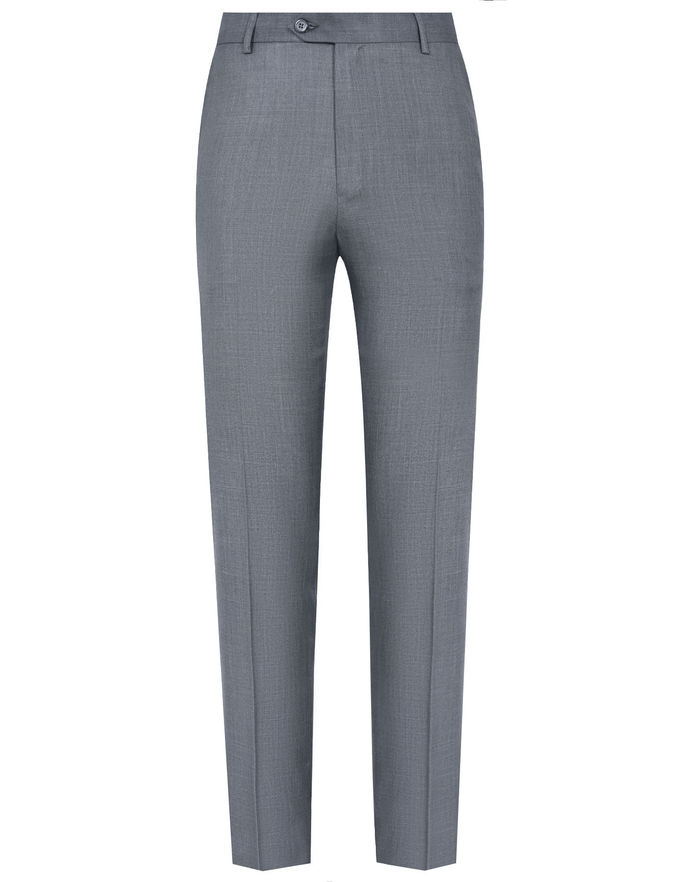 Women Grey Textured Formal Regular Fit Trousers