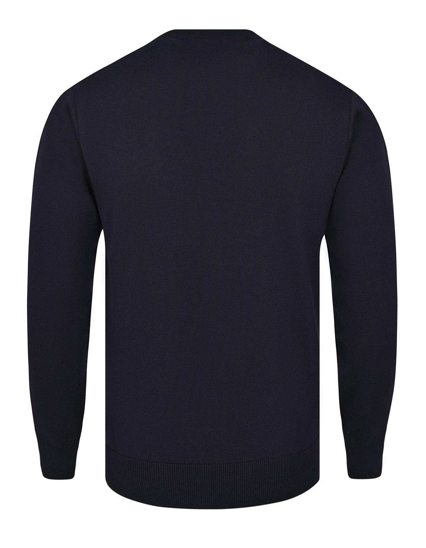 Black Crew Neck Sweater For Men