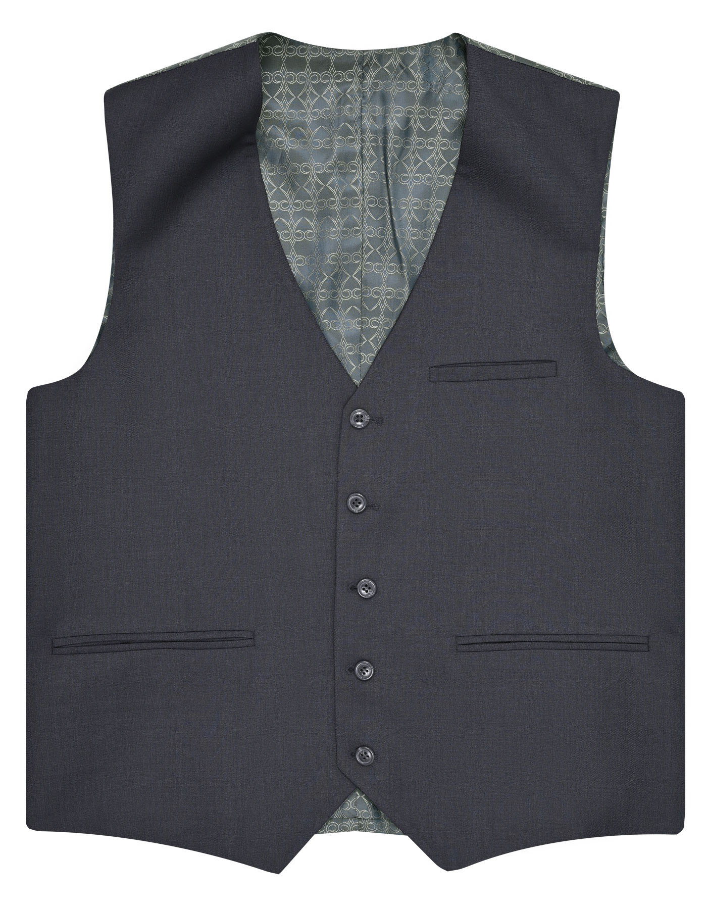 Suit Charcoal ST1053C Uniworth 3 Pcs Suit