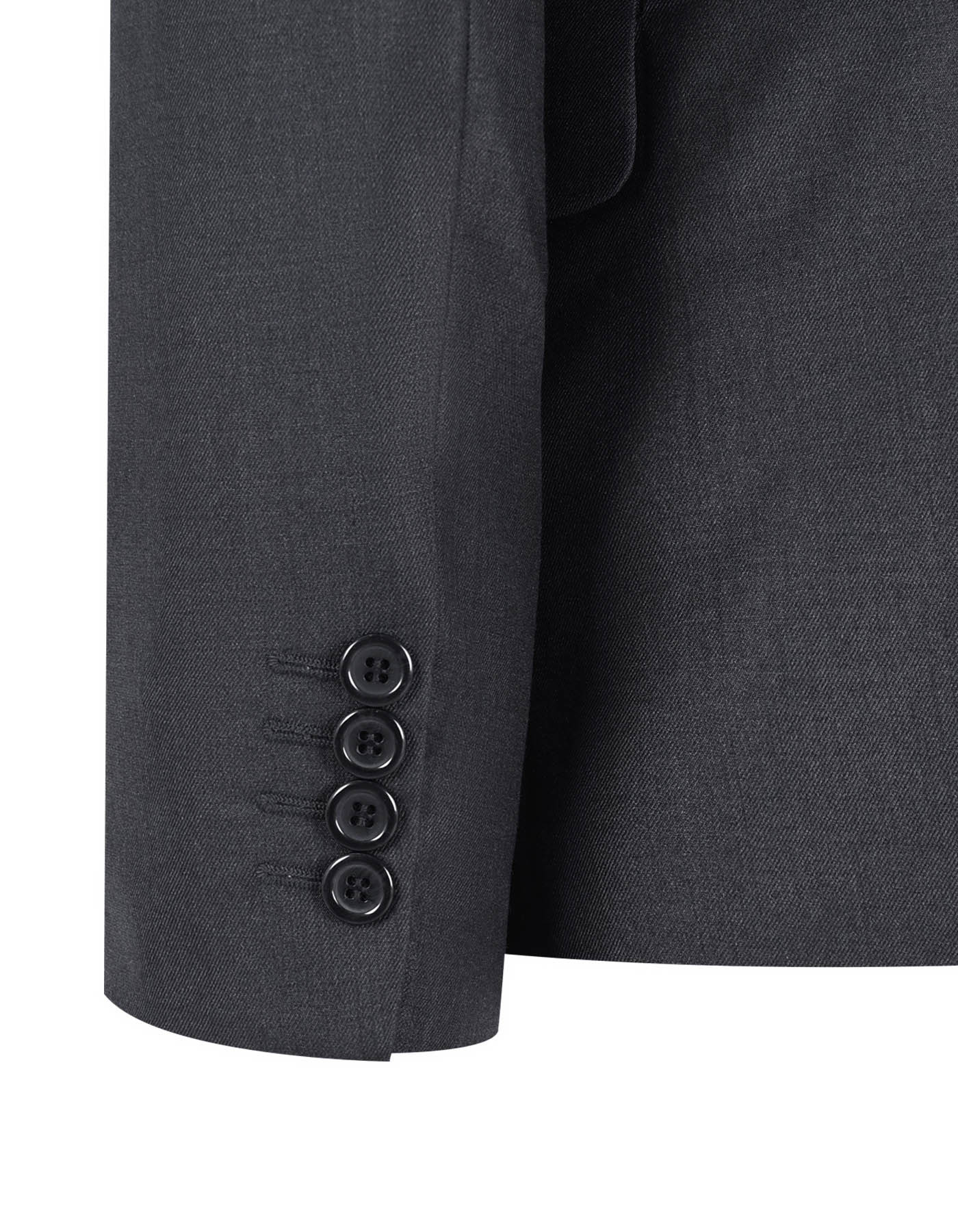 Suit Charcoal ST1115C Uniworth Double Breasted
