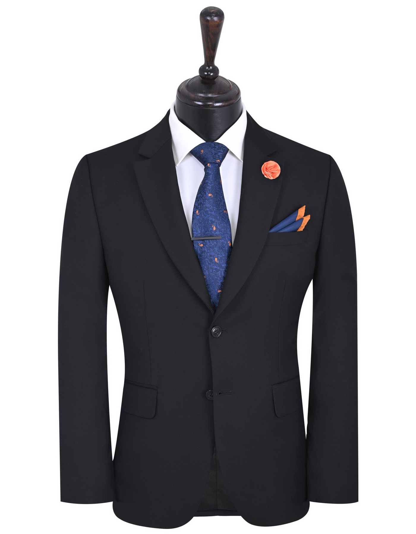 Suit Black ST1923-1C Uniworth 2 Pcs Suit