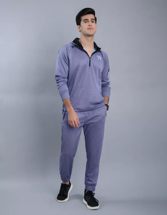 Grey Full Sleeves Track Suit