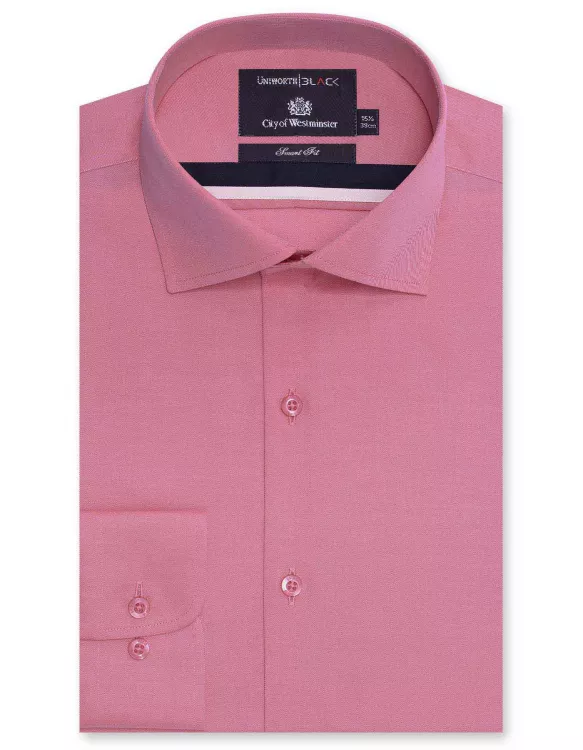 Plain D Pink Smart Fit Shirt