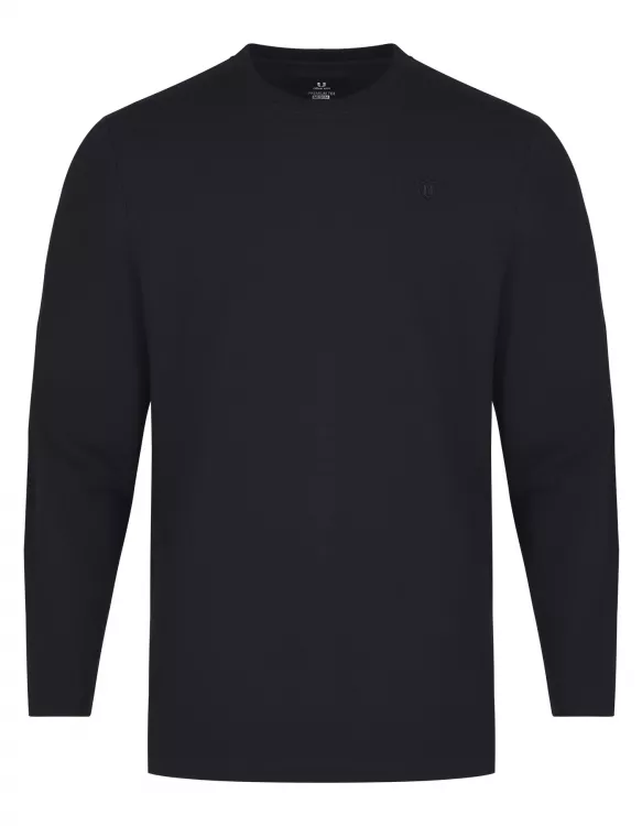 Plain Black Full Sleeves T-Shirt