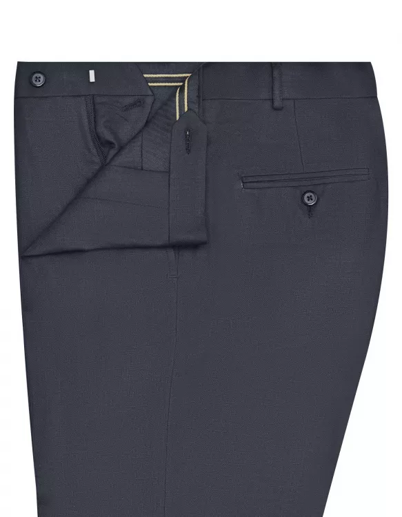 Black Texture Formal Trouser Classic Fit