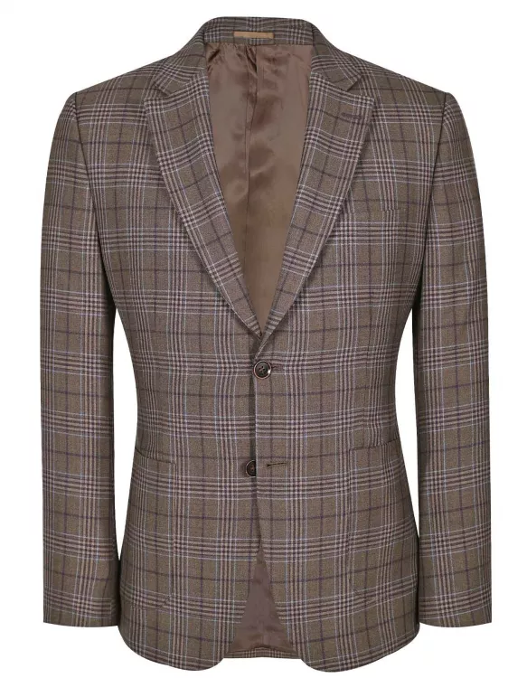M Brown Tailored Smart Fit Coat