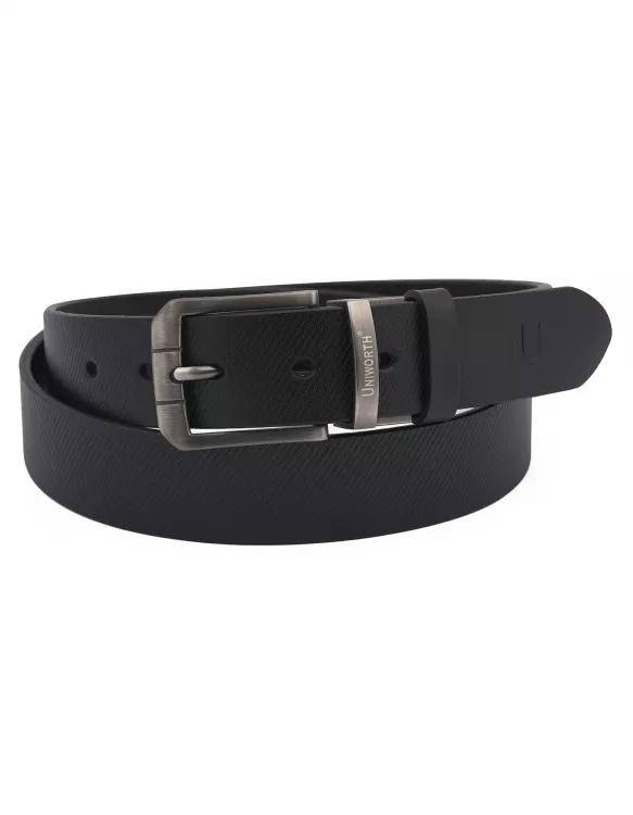 Black/Chocolate Formal Belt