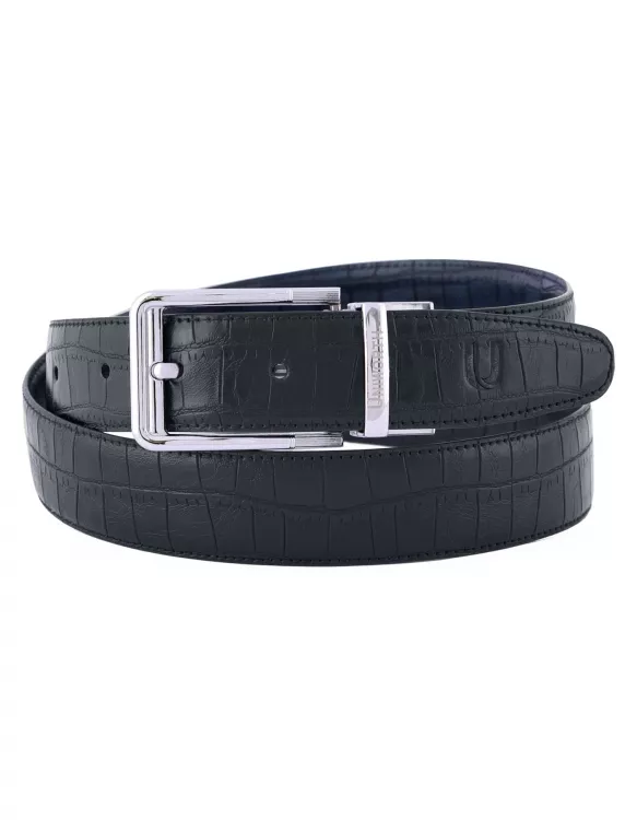 Black/Navy Formal Belt