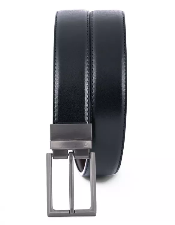 Black/Brown Formal Belt