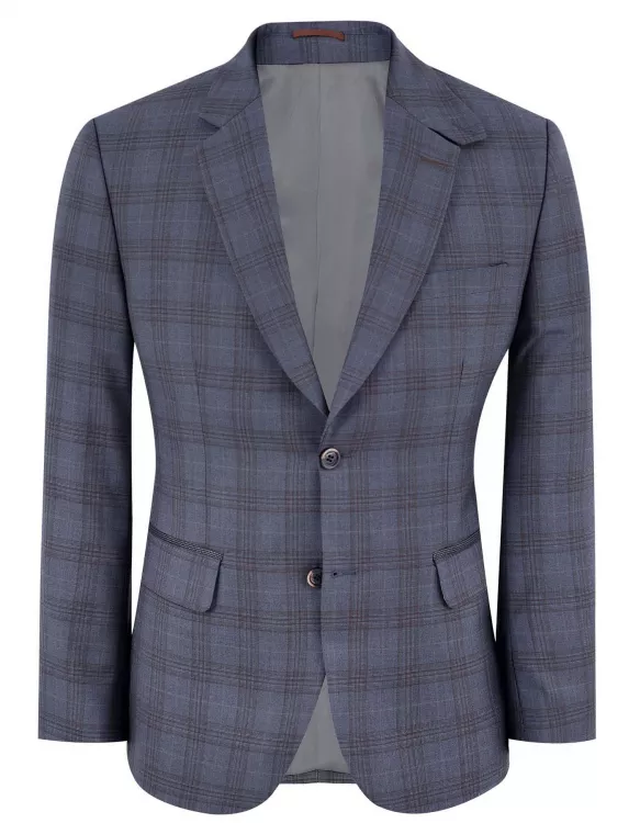 Grey Tailored Smart Fit Coat