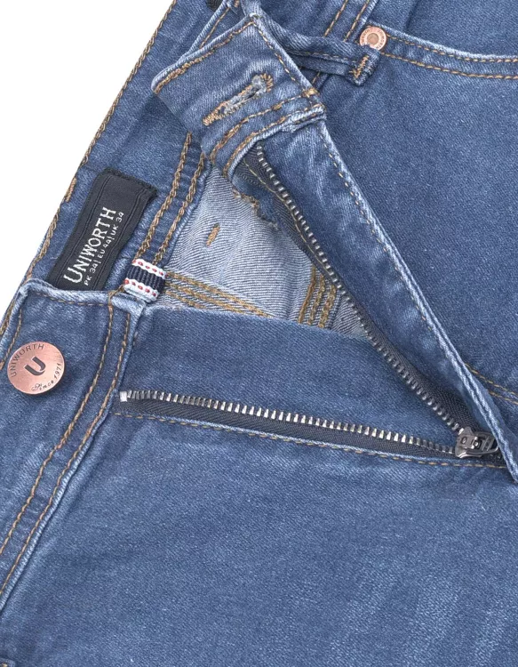 700 M Blue Smart Fit Denim Jeans