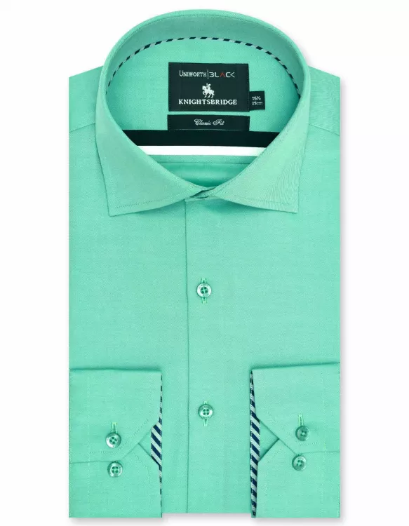 Designer Green Classic Fit Shirt