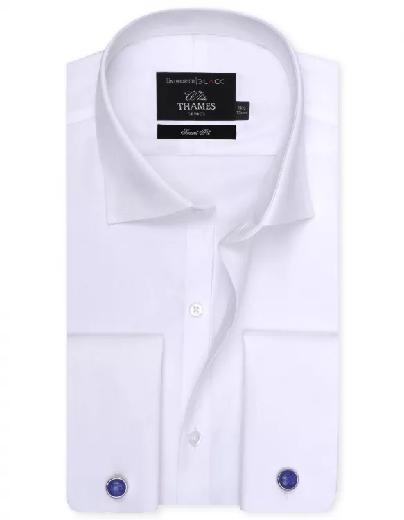 Plain White Smart Fit Shirt
