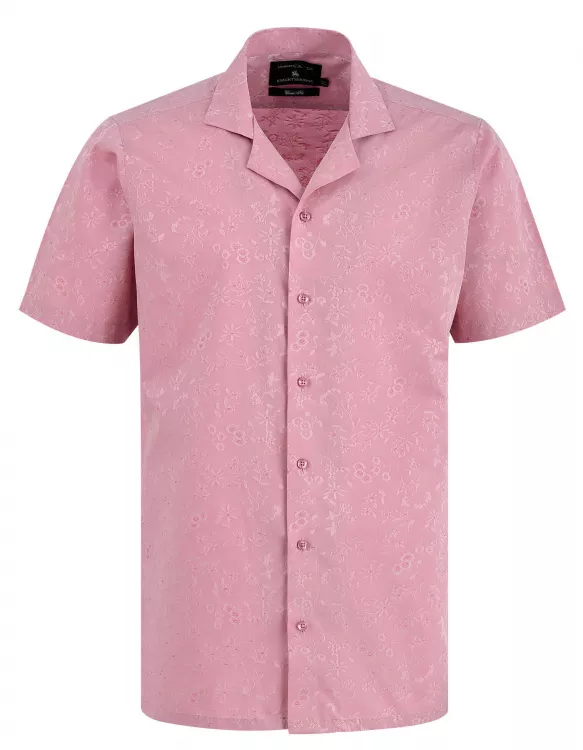Printed T Pink Classic Fit Shirt