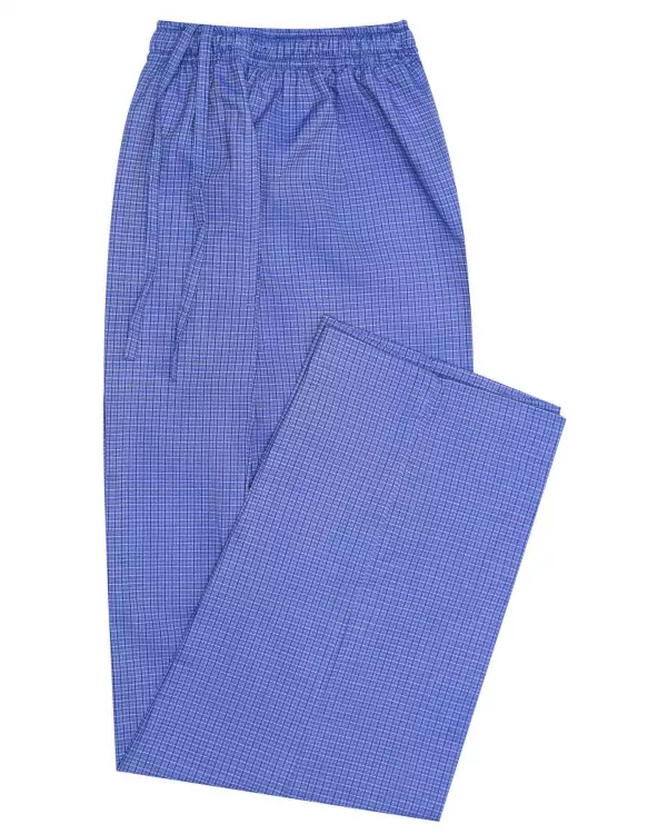 Navy/Blue Cross Pocket Woven Pajama