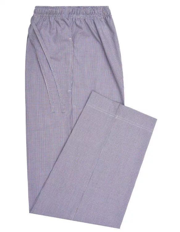 Khaki/Blue Cross Pocket Woven Pajama