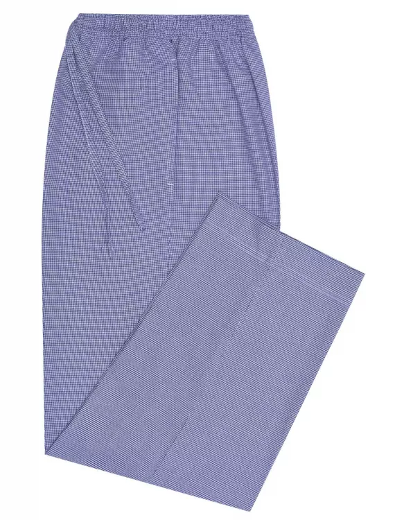 Navy/White Cross Pocket Woven Pajama