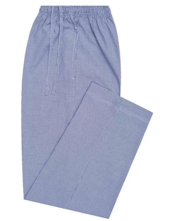 Navy Cross Pocket Woven Pajama