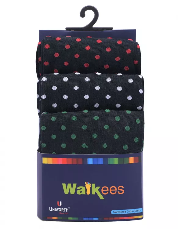 Multi Dotted Walkees Sock